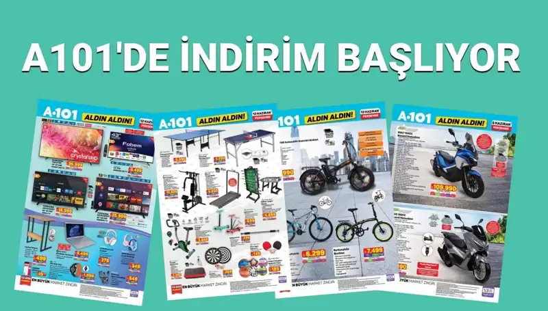A101 Market 12 Haziran 2025 Aktüel Kataloğu: Yeni Ürünlerle Dolu Günler