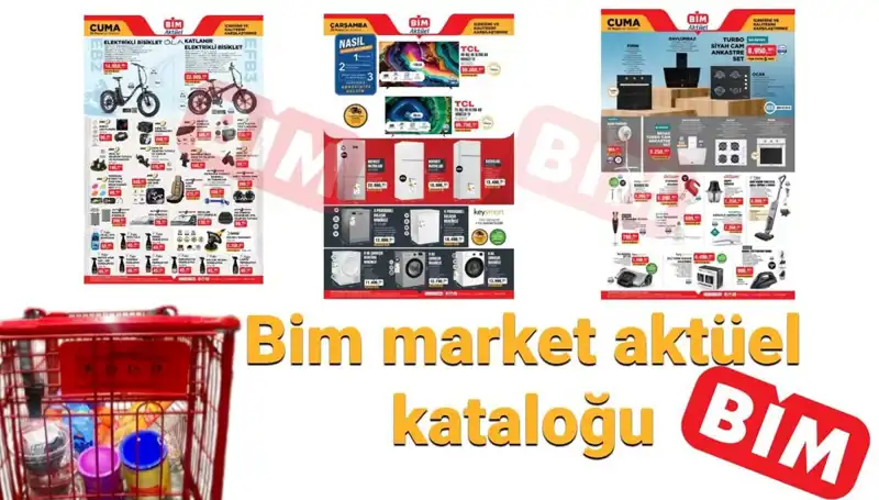 BİM'in Mayıs Ayı Aktüel Kataloğu: Elektronik ve Beyaz Eşyada Büyük Fırsatlar