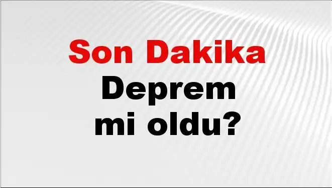 Kütahya'da Deprem! Son Dakika Gelişmeleri ve Detaylar Burada