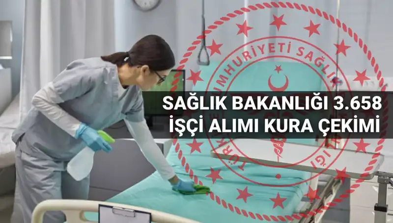 2025 Sağlık Bakanlığı Kura Tarihleri: 3.658 İşçi Alımı İle İlgili Detaylar