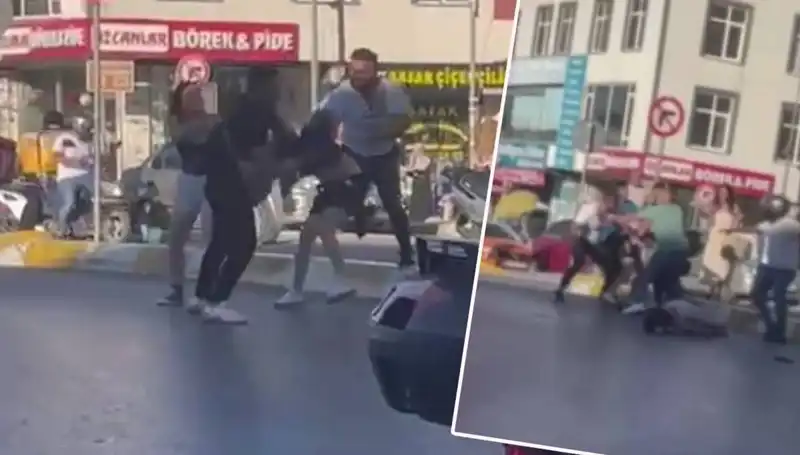 Motosikletli İki Kadın Esenyurt'ta Şok Edici Saldırıya Uğradı